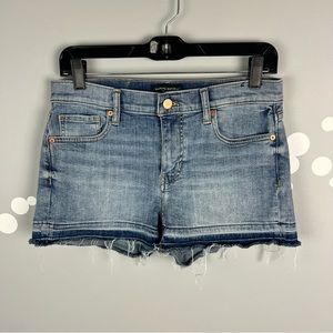 Banana Republic Distressed Raw Hem Denim Size 27